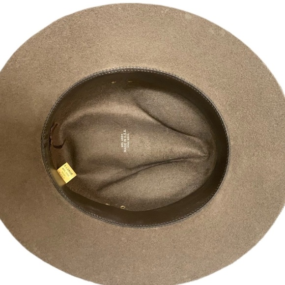 Vintage Men’s 100% Wool Classic Brown Camo Fly Fish Camping Hat Sz XL - Picture 3 of 5